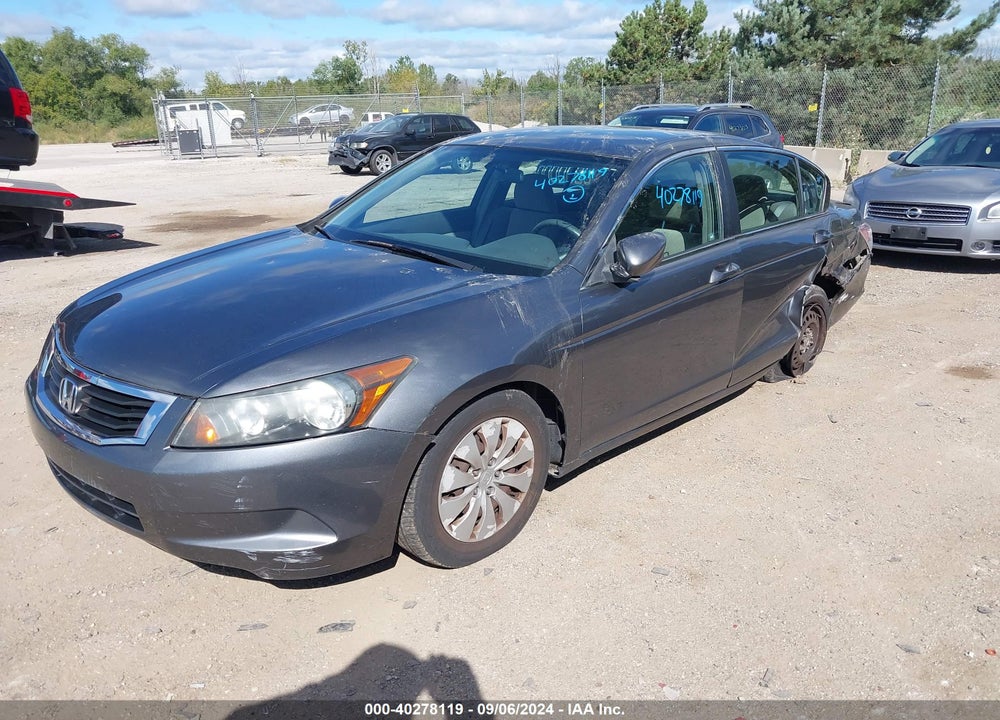 2008 HONDA ACCORD 2.4 LX VIN: 1HGCP26308A149330