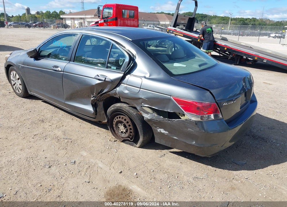 2008 HONDA ACCORD 2.4 LX VIN: 1HGCP26308A149330