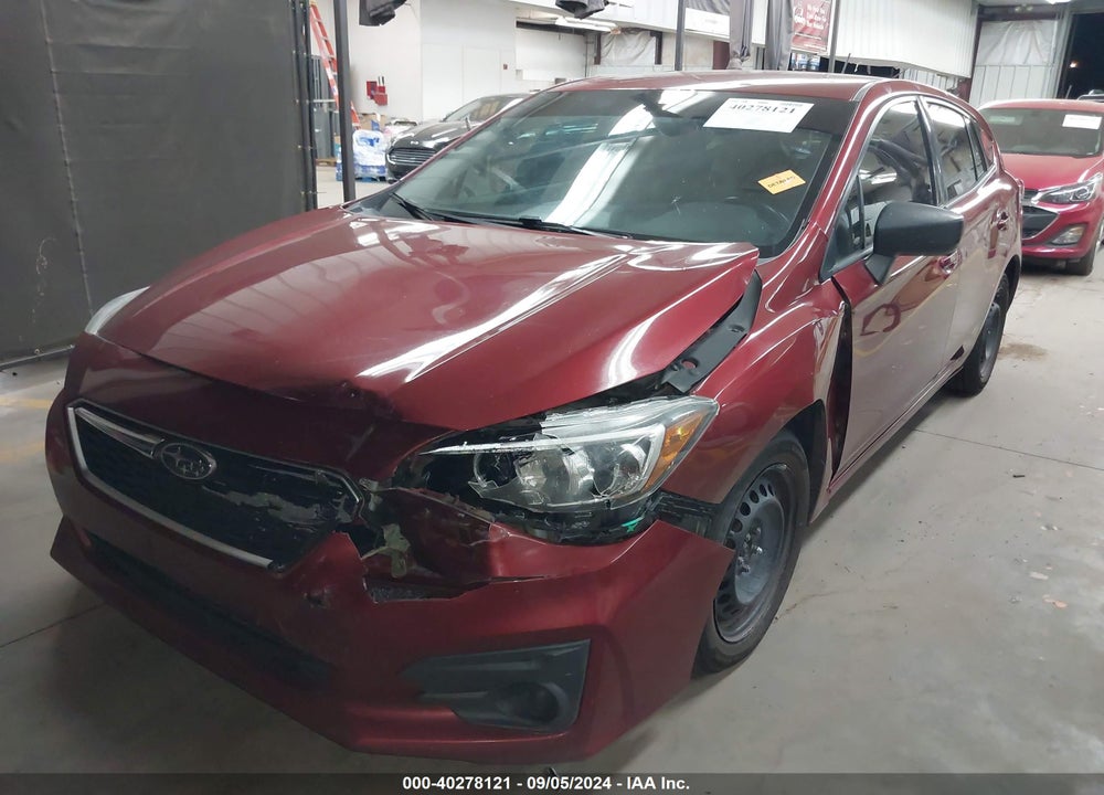 2017 SUBARU IMPREZA 2.0I VIN: 4S3GTAA61H3745204