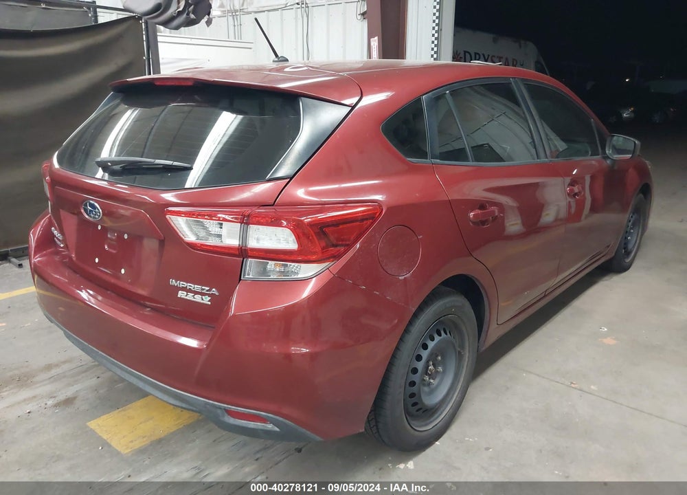 2017 SUBARU IMPREZA 2.0I VIN: 4S3GTAA61H3745204