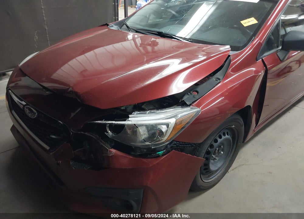 2017 SUBARU IMPREZA 2.0I VIN: 4S3GTAA61H3745204