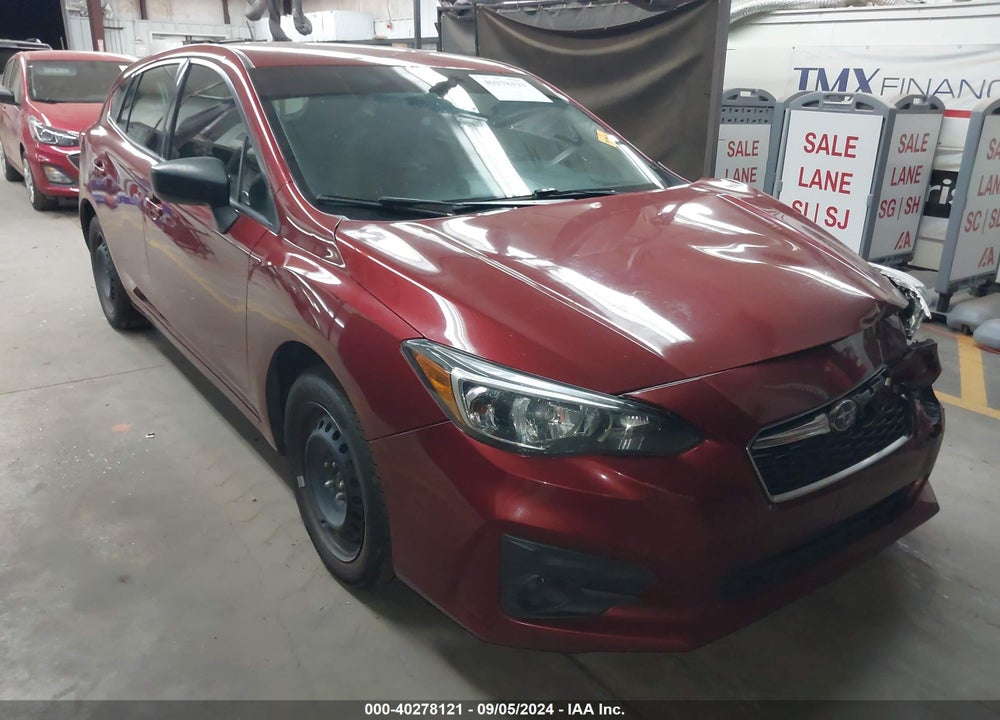 2017 SUBARU IMPREZA 2.0I VIN: 4S3GTAA61H3745204
