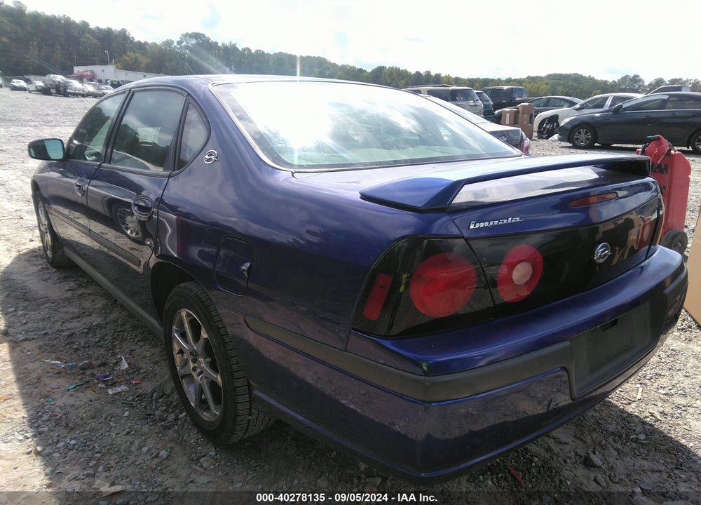 2005 CHEVROLET IMPALA VIN: 2G1WF52E359360223