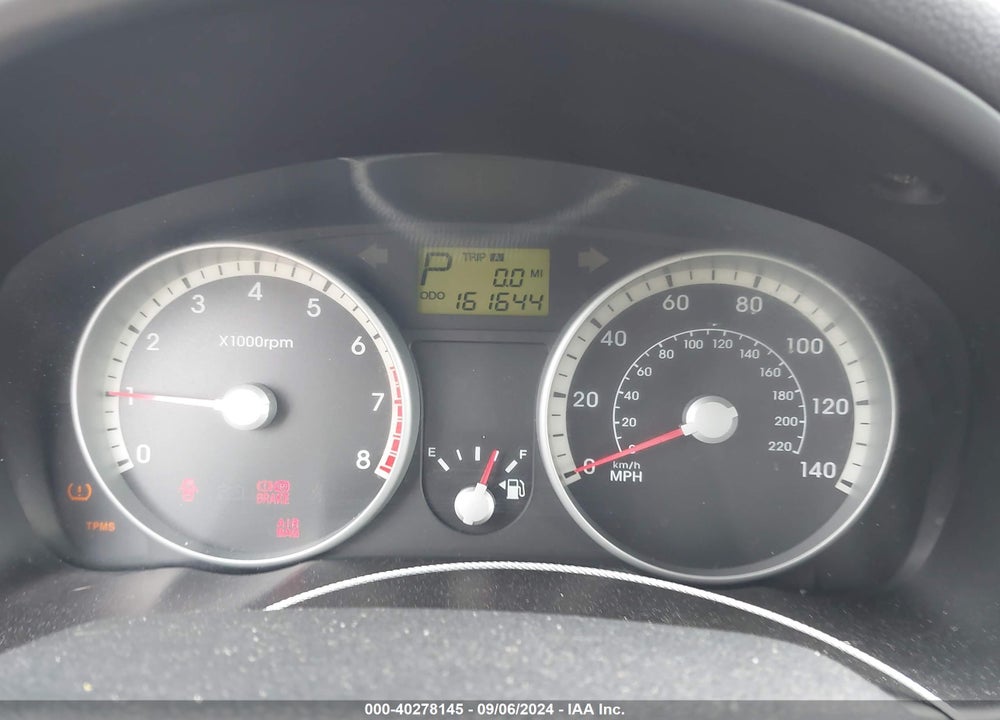 2009 HYUNDAI ACCENT GLS VIN: KMHCN46C89U357273