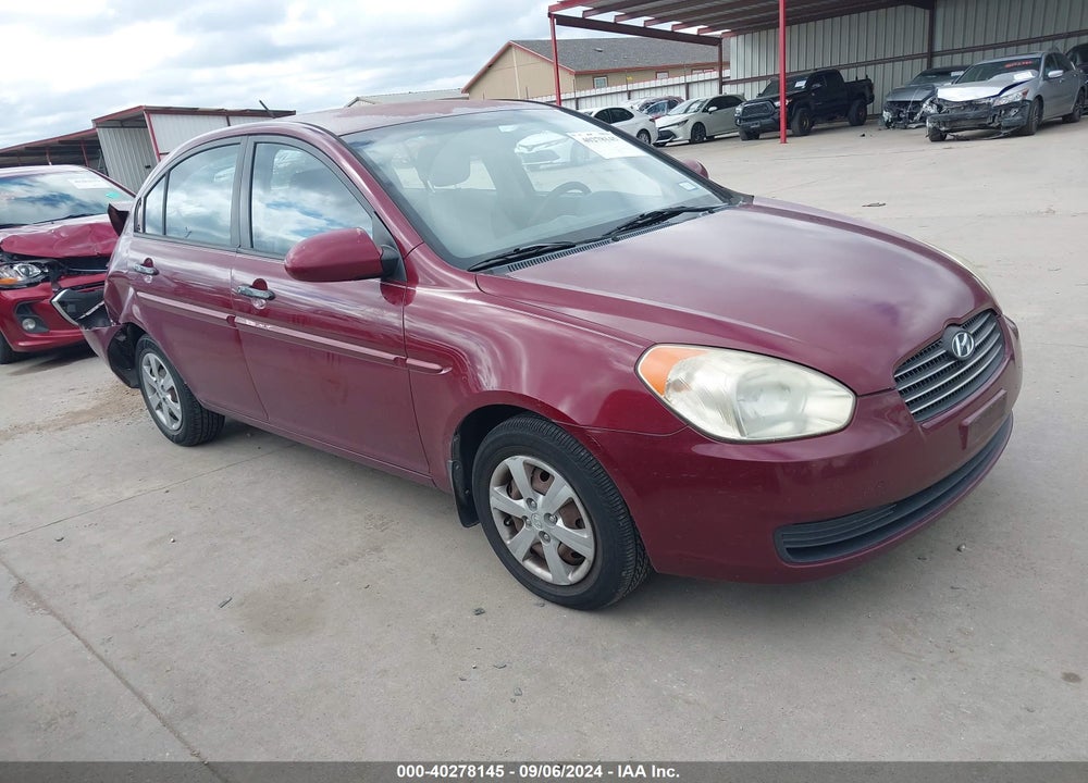 2009 HYUNDAI ACCENT GLS VIN: KMHCN46C89U357273