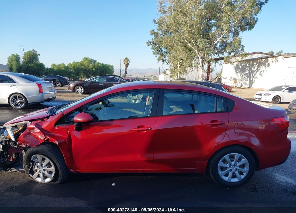 2015 KIA RIO LX VIN: KNADM4A31F6503545