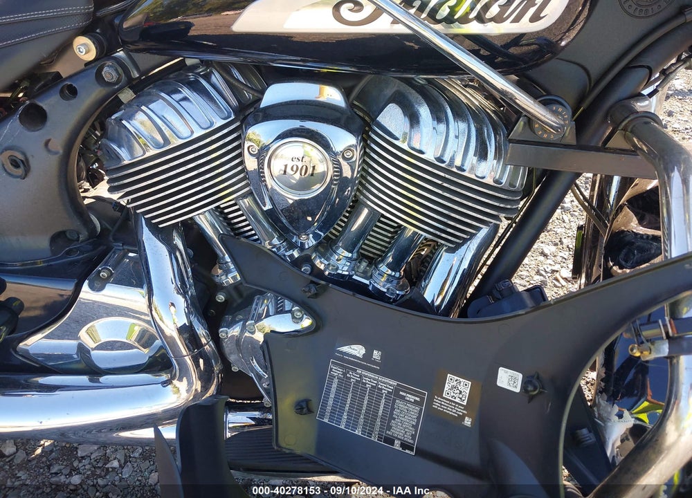 2021 INDIAN MOTORCYCLE CO. ROADMASTER LIMITED VIN: 56KTKABB9M3395564