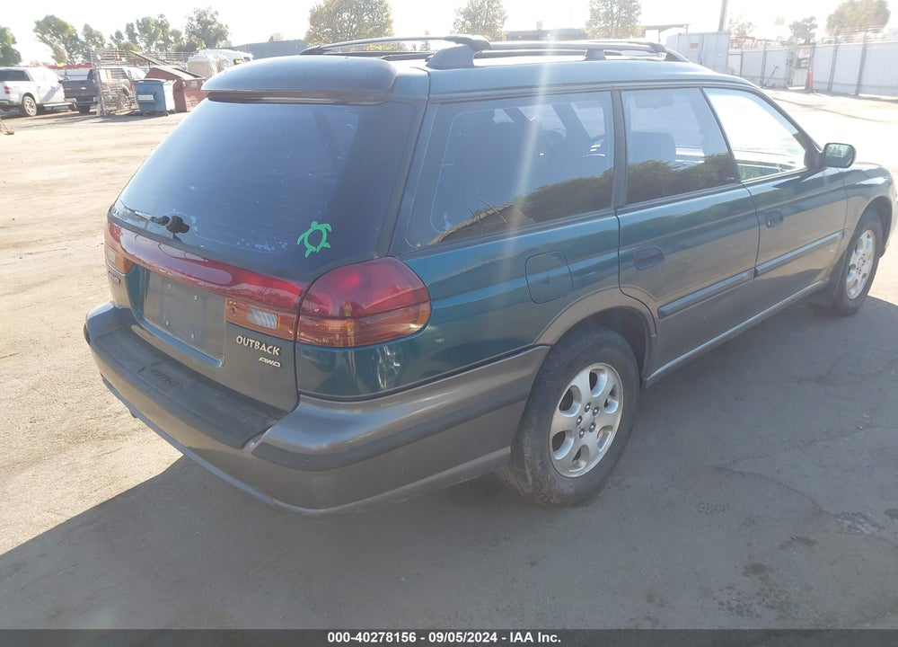1998 SUBARU LEGACY OUTBACK/OUTBACK LIMITED/OUTBACK SPORT VIN: 4S3BG6854W7616890