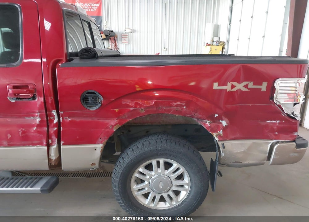 2011 FORD F-150 LARIAT VIN: 1FTFW1EF9BKD56398