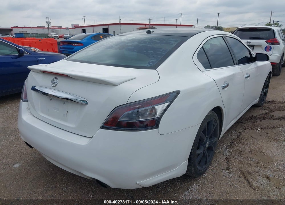 2012 NISSAN MAXIMA 3.5 SV VIN: 1N4AA5AP9CC859607