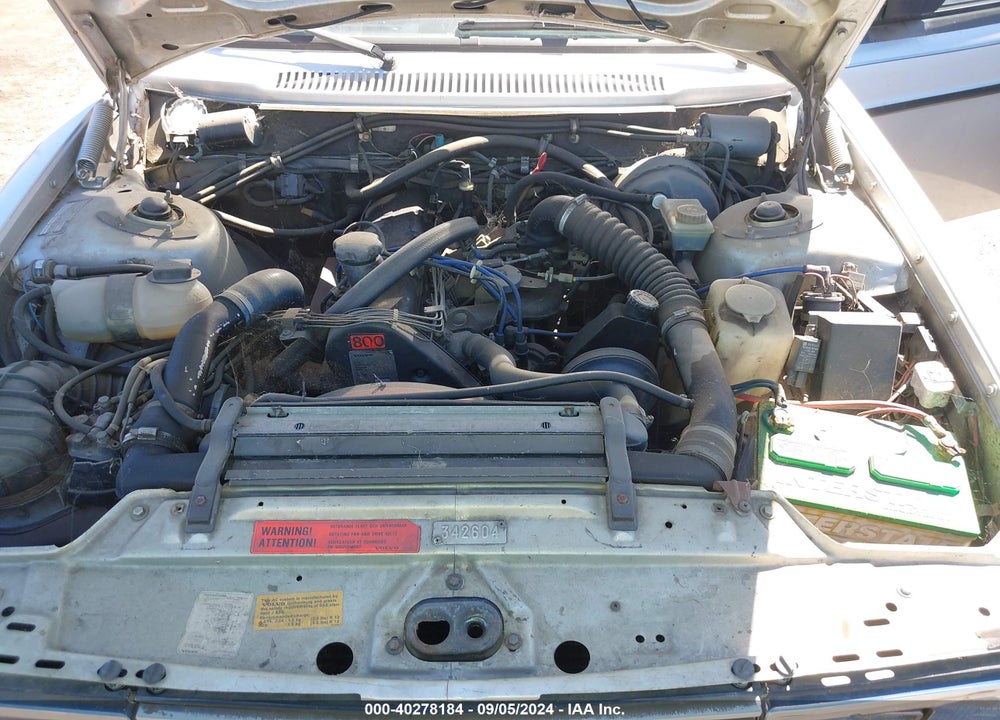 1983 VOLVO 242 GLT VIN: YV1AX4721D2234957