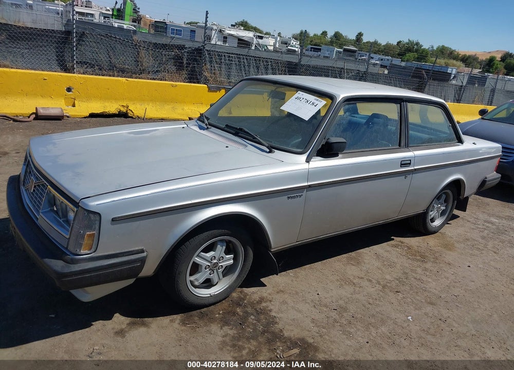 1983 VOLVO 242 GLT VIN: YV1AX4721D2234957
