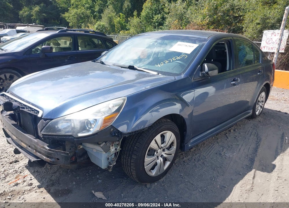 2013 SUBARU LEGACY 2.5I VIN: 4S3BMAA60D1007682