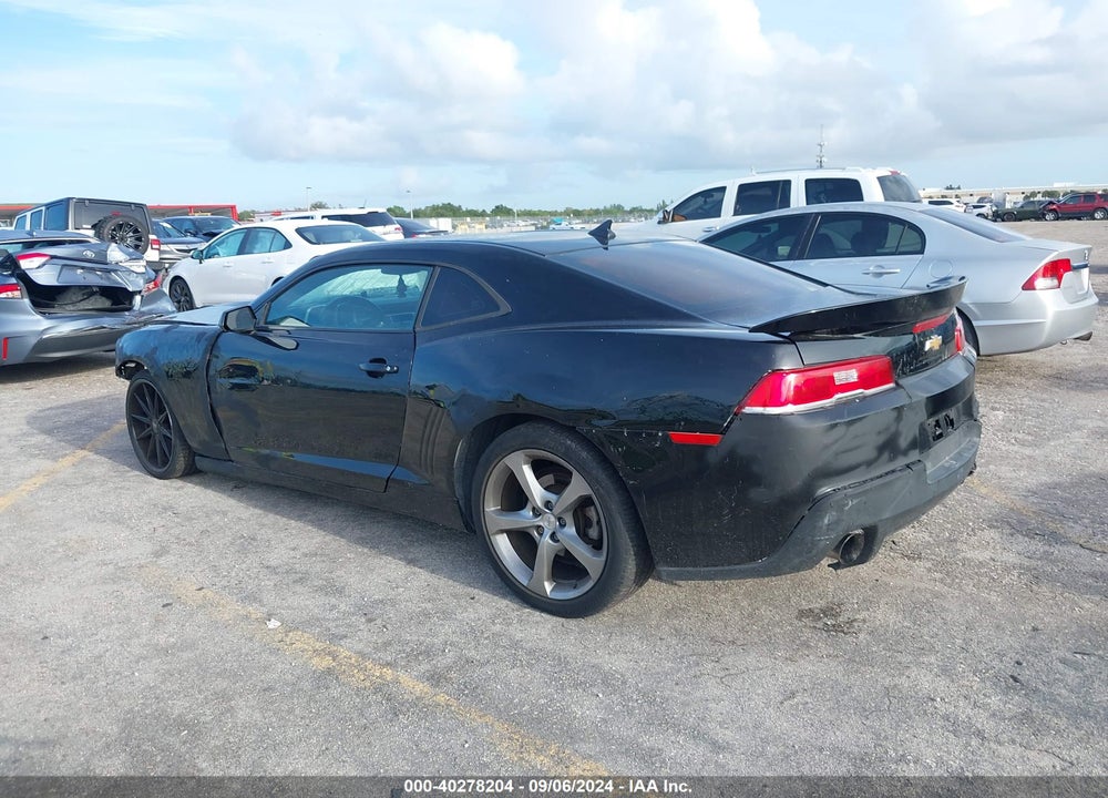 2015 CHEVROLET CAMARO 2LS VIN: 2G1FB1E3XF9282507