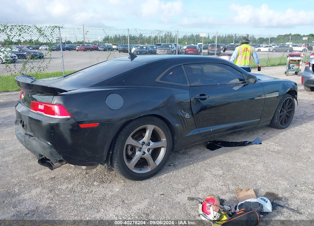 2015 CHEVROLET CAMARO 2LS VIN: 2G1FB1E3XF9282507