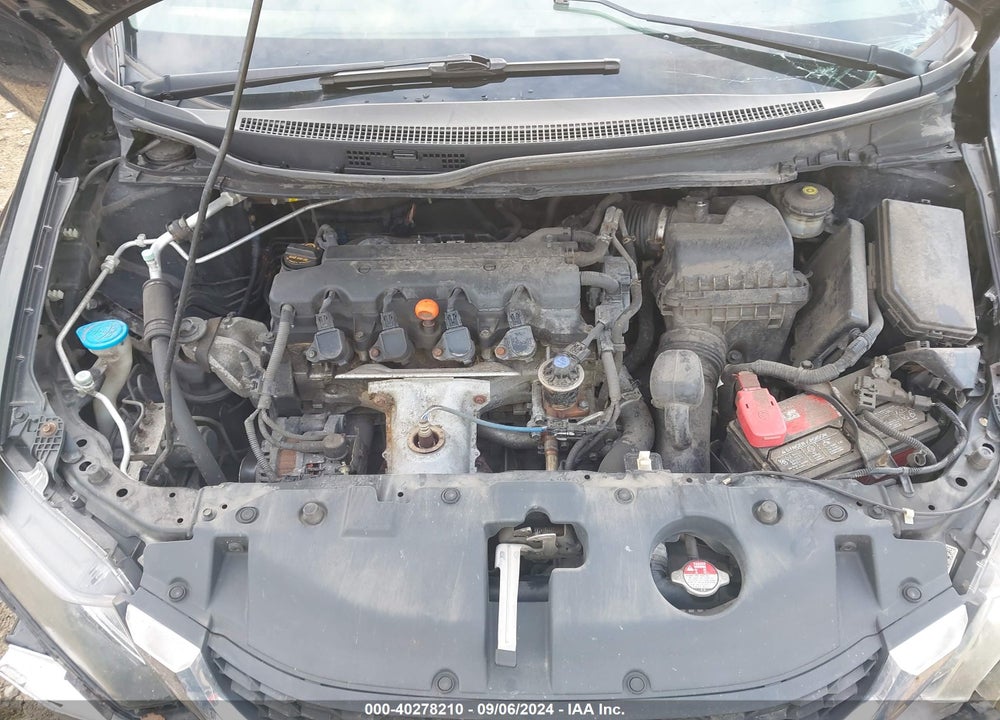2013 HONDA CIVIC LX VIN: 19XFB2F55DE081660