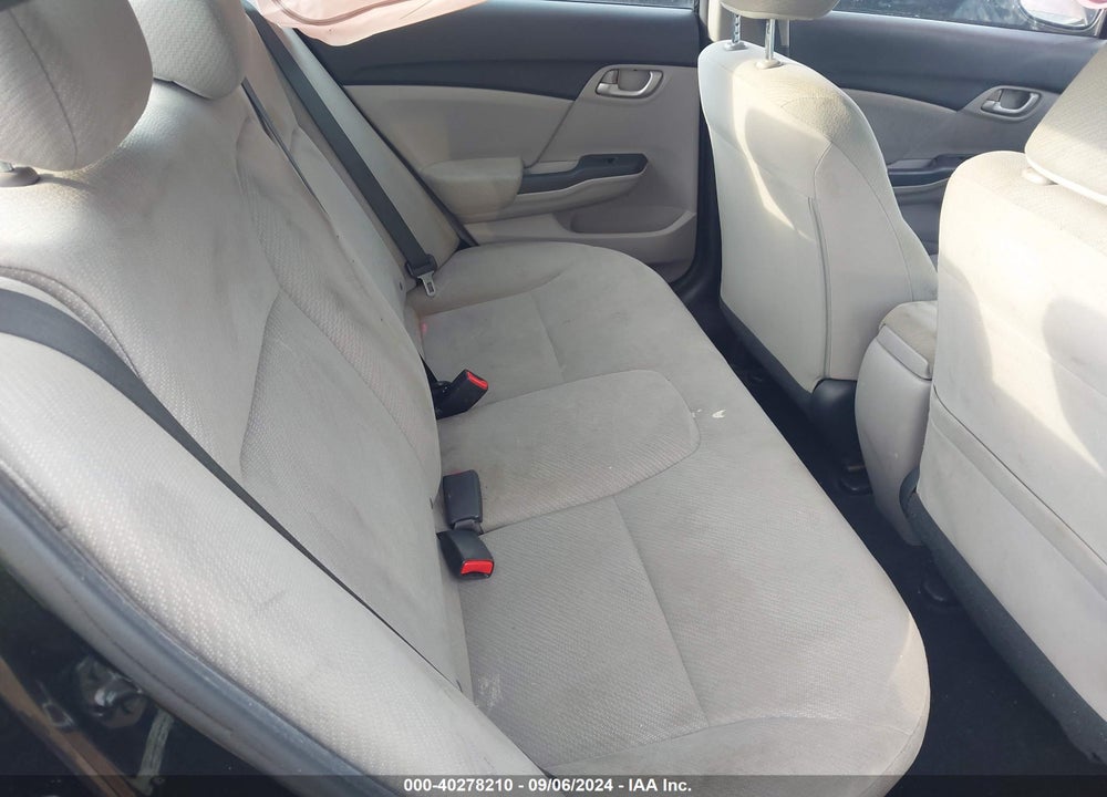 2013 HONDA CIVIC LX VIN: 19XFB2F55DE081660