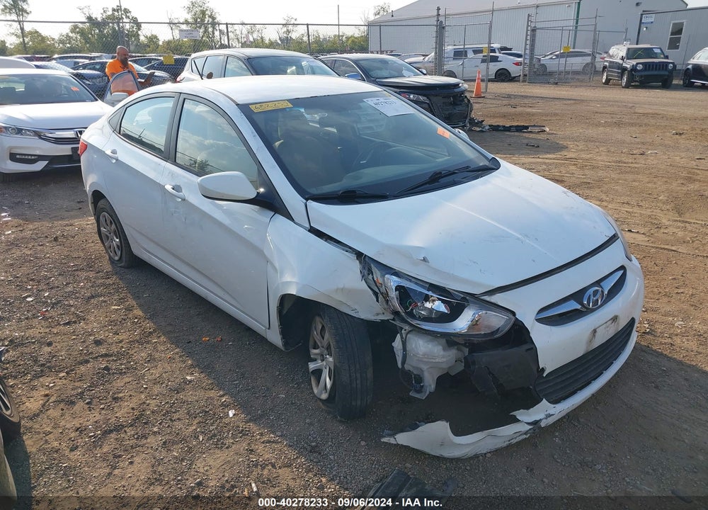 2014 HYUNDAI ACCENT GLS VIN: KMHCT4AE1EU682257