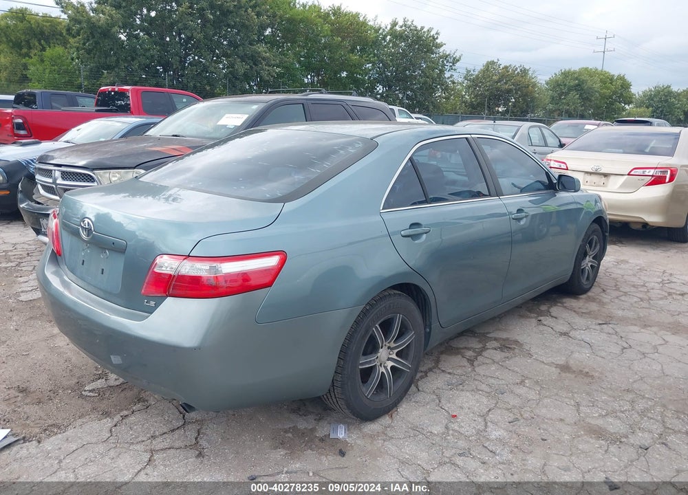2008 TOYOTA CAMRY VIN: 4T1BE46K38U764631