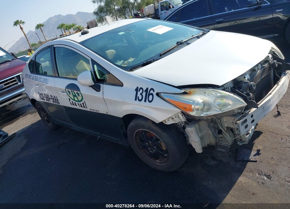 2011 TOYOTA PRIUS TWO VIN: JTDKN3DU6B0321505
