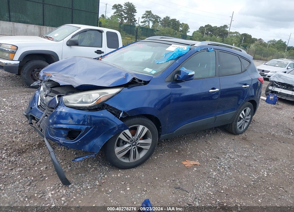2014 HYUNDAI TUCSON LIMITED VIN: KM8JUCAG2EU824051