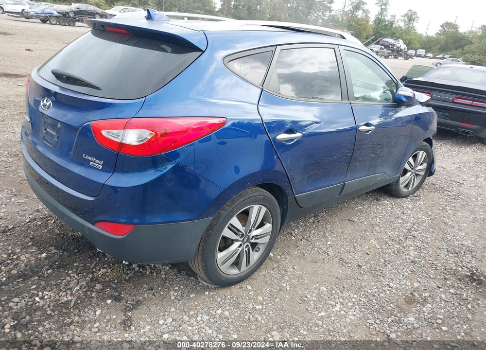 2014 HYUNDAI TUCSON LIMITED VIN: KM8JUCAG2EU824051