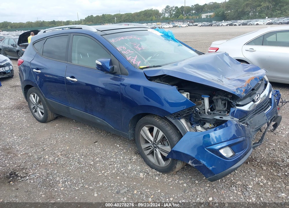 2014 HYUNDAI TUCSON LIMITED VIN: KM8JUCAG2EU824051