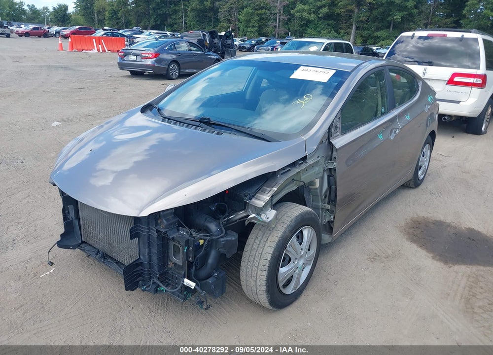2016 HYUNDAI ELANTRA SE VIN: 5NPDH4AE2GH675325