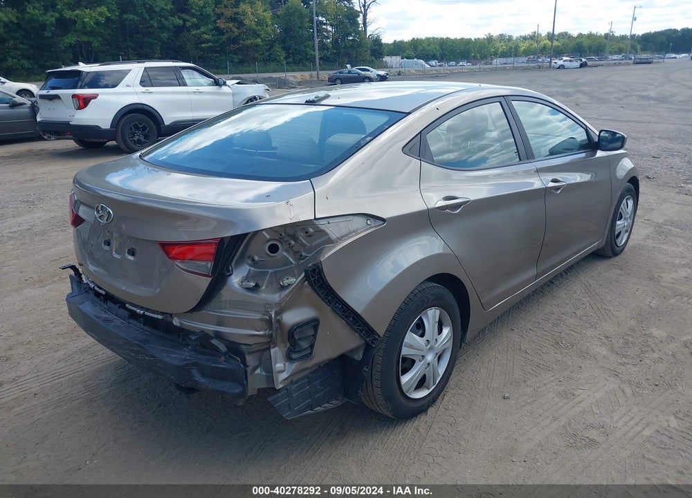 2016 HYUNDAI ELANTRA SE VIN: 5NPDH4AE2GH675325