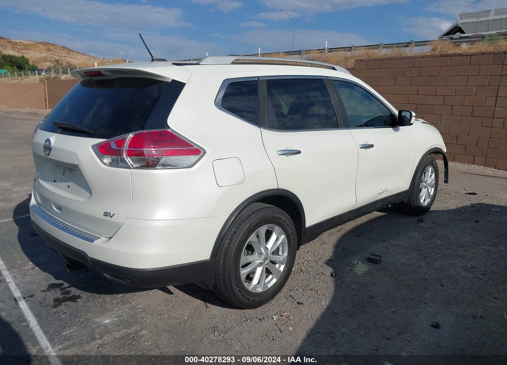 2016 NISSAN ROGUE SV VIN: 5N1AT2MT4GC869894