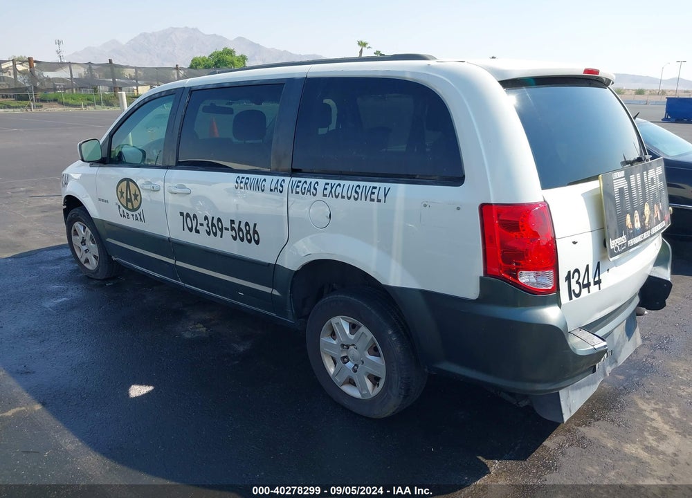 2012 DODGE GRAND CARAVAN SXT VIN: 2C4RDGCG9CR204058