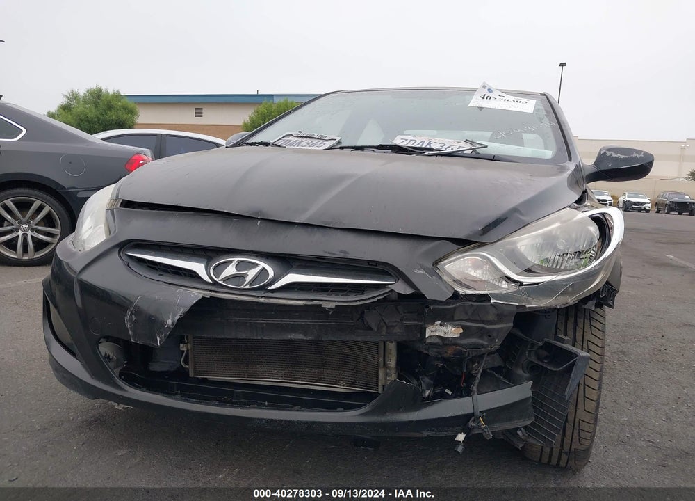 2013 HYUNDAI ACCENT GLS VIN: KMHCU4AE2DU378009