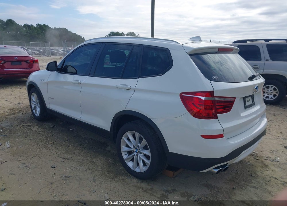 2017 BMW X3 SDRIVE28I VIN: 5UXWZ7C5XH0U46005