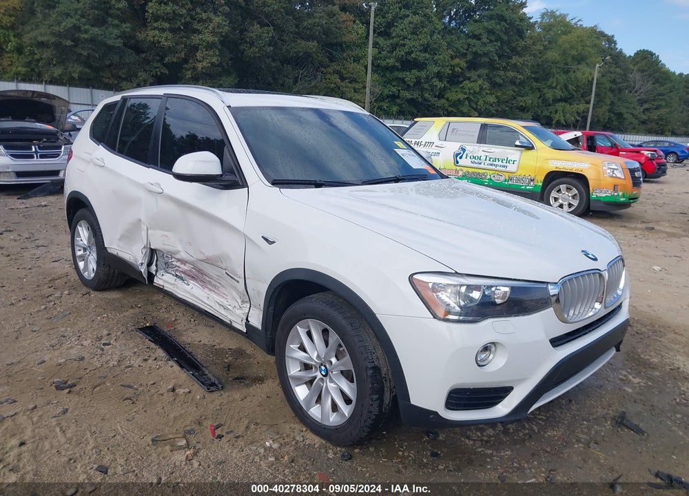 2017 BMW X3 SDRIVE28I VIN: 5UXWZ7C5XH0U46005