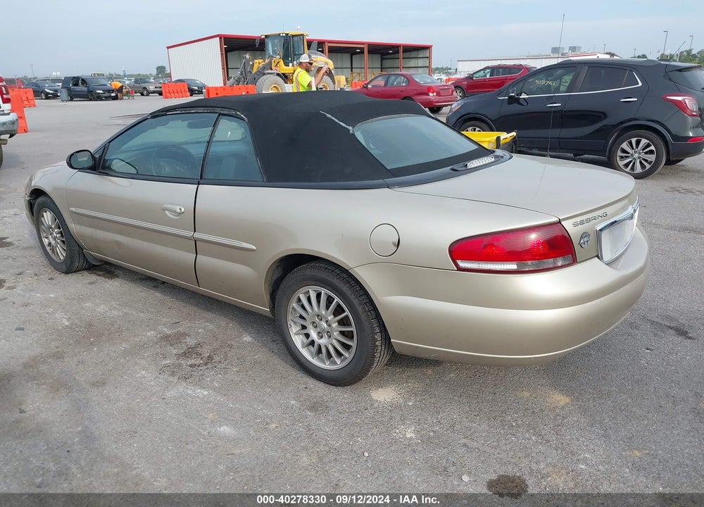 2005 CHRYSLER SEBRING TOURING VIN: 1C3EL55R95N591610