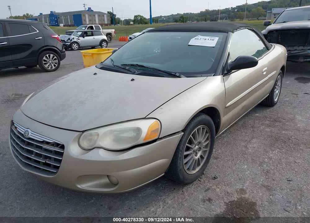 2005 CHRYSLER SEBRING TOURING VIN: 1C3EL55R95N591610