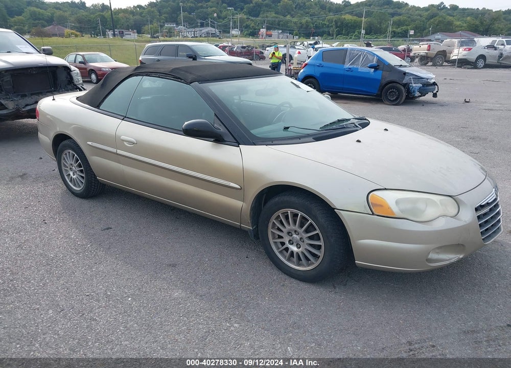 2005 CHRYSLER SEBRING TOURING VIN: 1C3EL55R95N591610