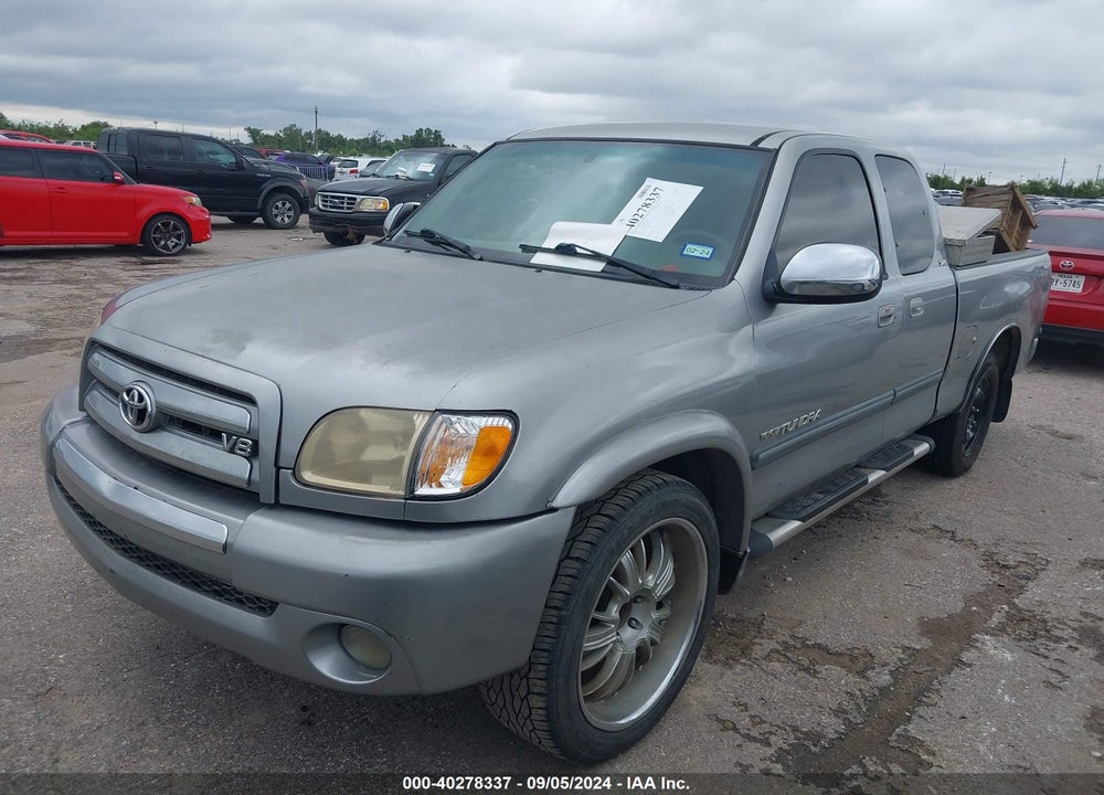 2003 TOYOTA TUNDRA SR5 V8 VIN: 5TBRT34183S412650