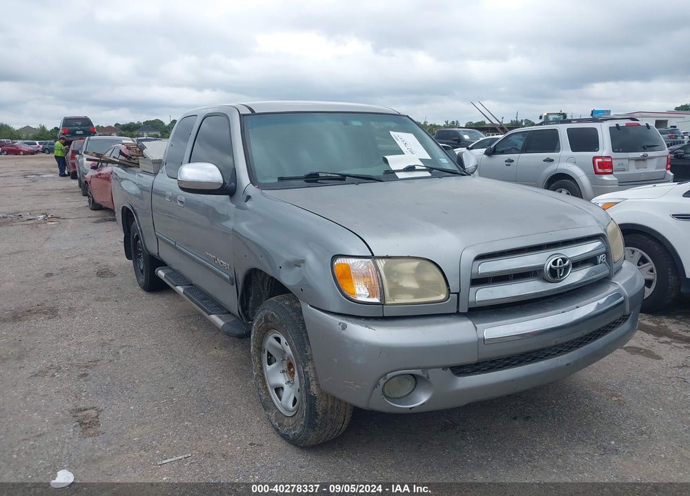 2003 TOYOTA TUNDRA SR5 V8 VIN: 5TBRT34183S412650
