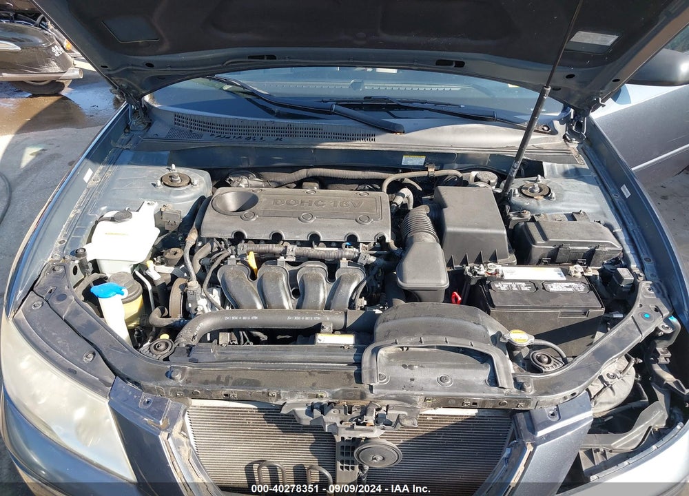 2009 HYUNDAI SONATA GLS VIN: 5NPET46C99H443270