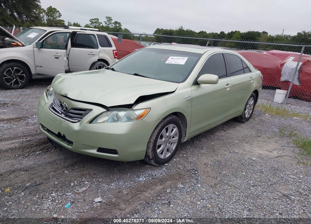 2007 TOYOTA CAMRY HYBRID VIN: 4T1BB46K27U012295