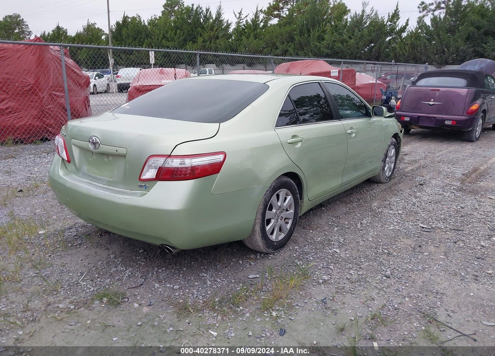 2007 TOYOTA CAMRY HYBRID VIN: 4T1BB46K27U012295