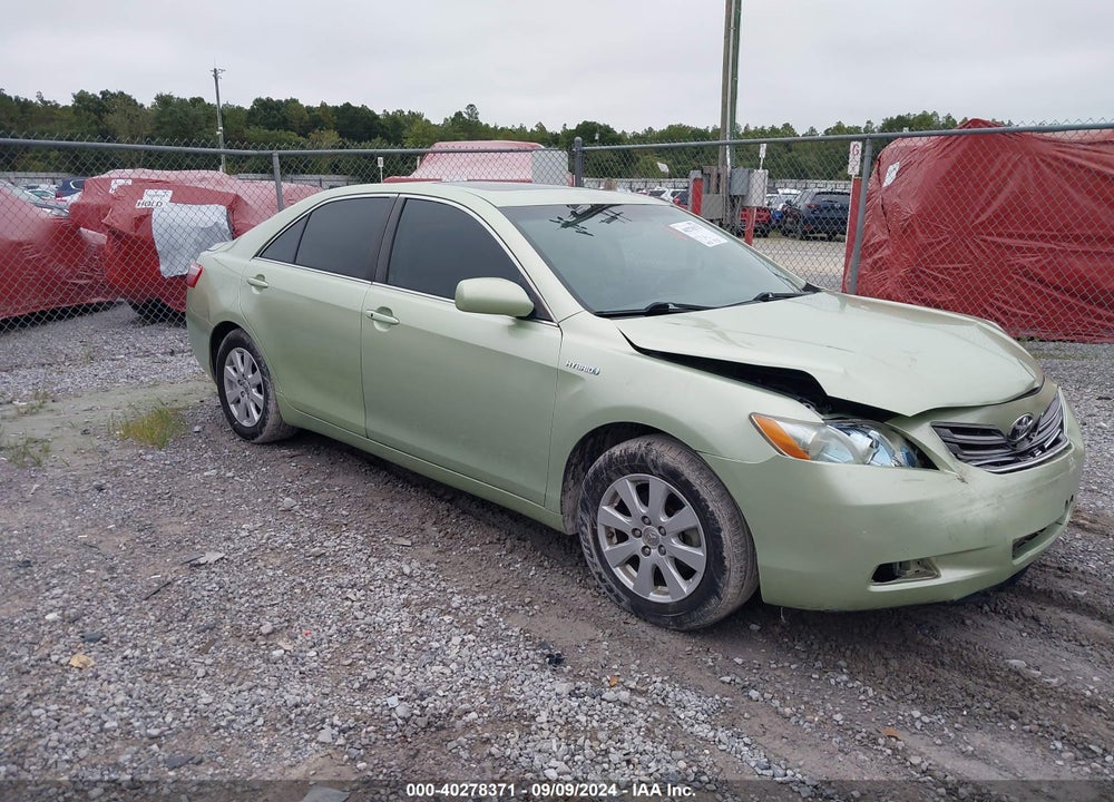 2007 TOYOTA CAMRY HYBRID VIN: 4T1BB46K27U012295