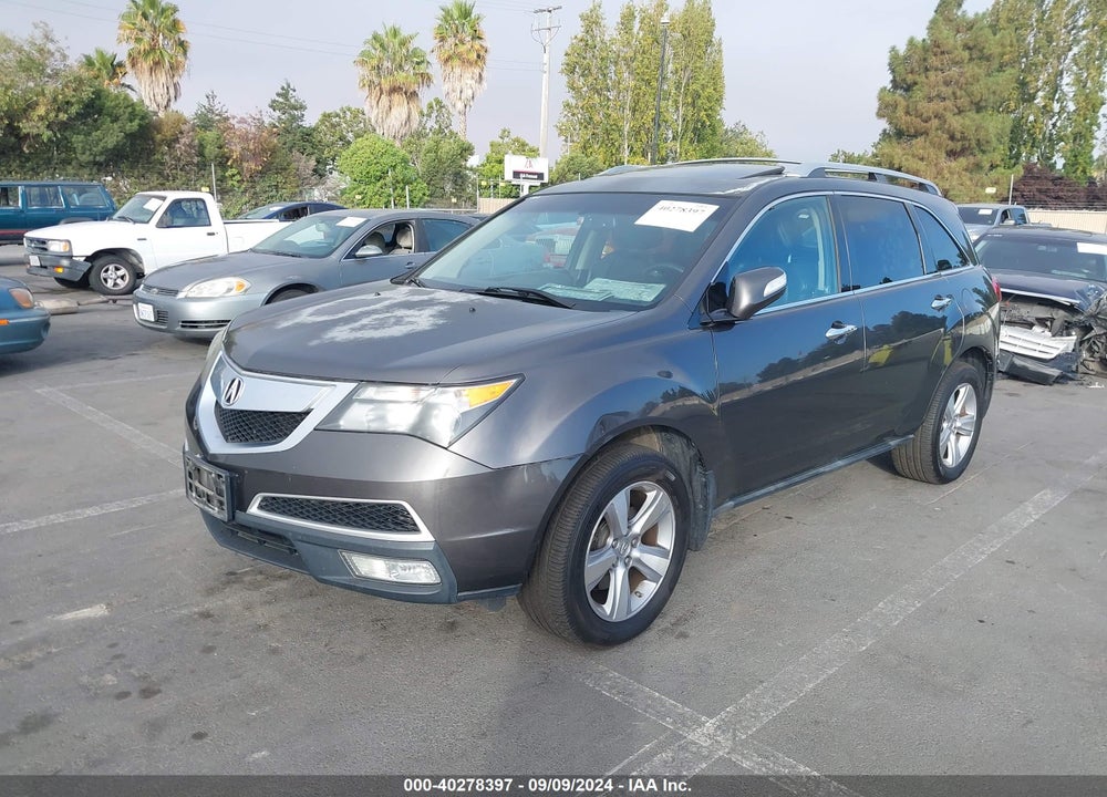2011 ACURA MDX TECHNOLOGY PACKAGE VIN: 2HNYD2H62BH517529