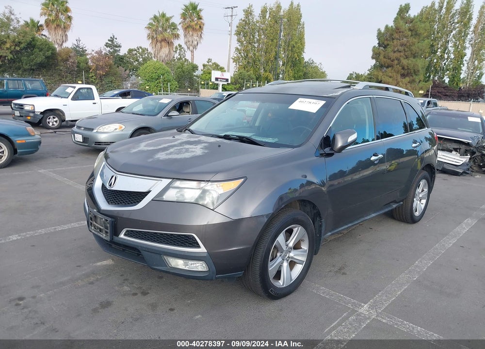 2011 ACURA MDX TECHNOLOGY PACKAGE VIN: 2HNYD2H62BH517529