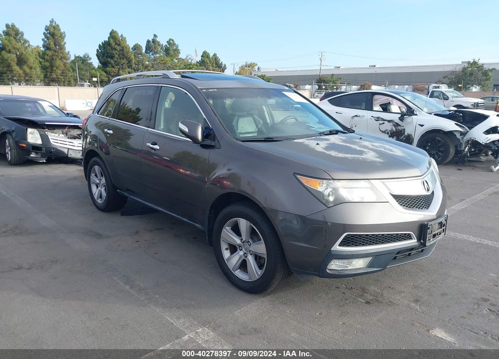 2011 ACURA MDX TECHNOLOGY PACKAGE VIN: 2HNYD2H62BH517529