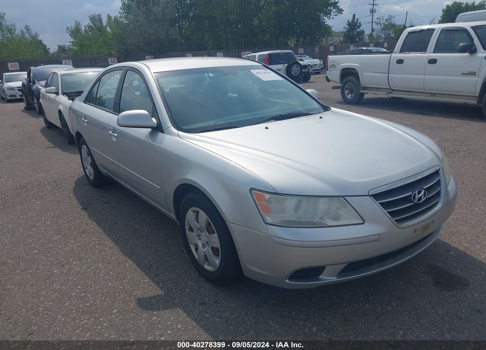 2009 HYUNDAI SONATA GLS VIN: 5NPET46C39H433737