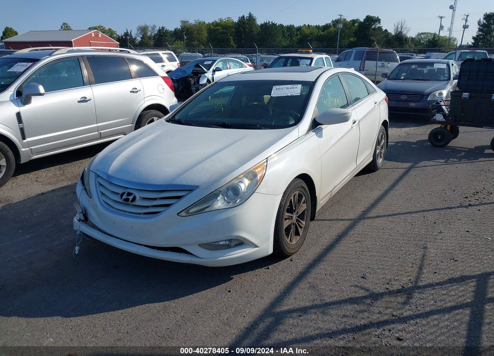 2013 HYUNDAI SONATA GLS VIN: 5NPEB4AC7DH535481