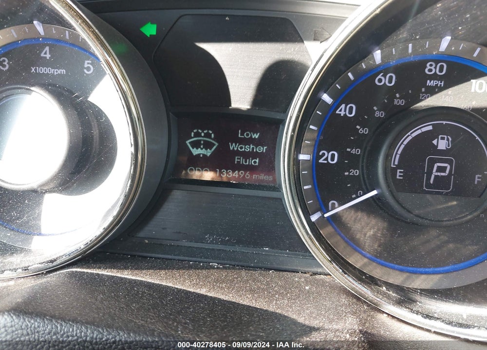 2013 HYUNDAI SONATA GLS VIN: 5NPEB4AC7DH535481