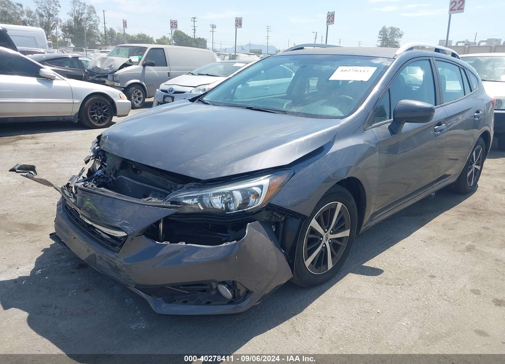 2022 SUBARU IMPREZA PREMIUM 5-DOOR VIN: 4S3GTAV64N3725129
